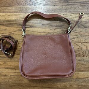 Coach Cary handbag in Saddle Brown